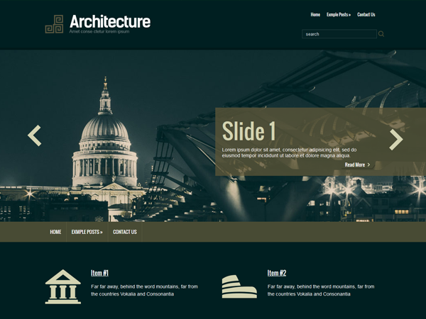 Architecture Premium WordPress Theme