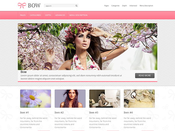 Bow Premium WordPress Theme