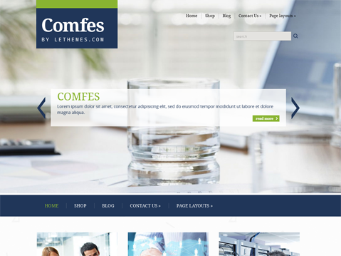 Comfes Premium WordPress Theme