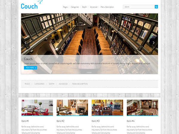 Couch Premium WordPress Theme