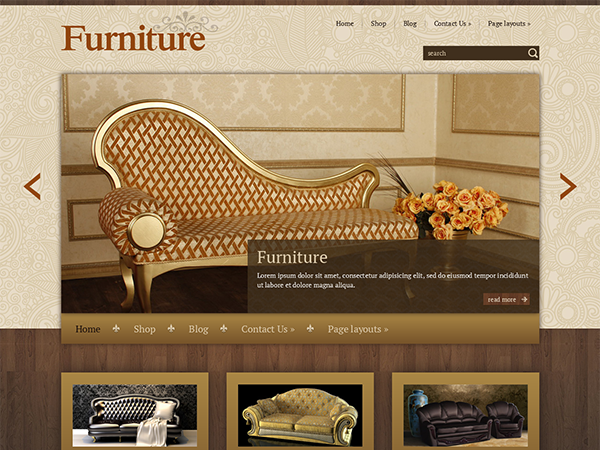 Furniture Premium WordPress Theme