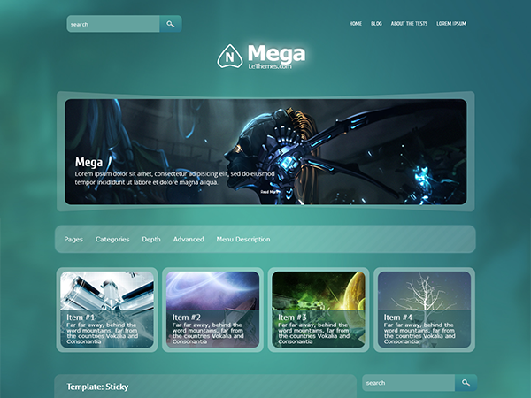 Mega Premium WordPress Theme