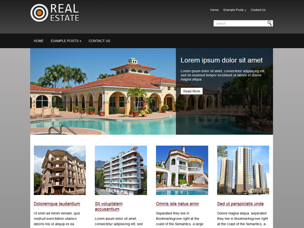 RealEstate Premium WordPress Theme