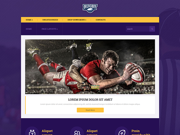 Rugby Premium WordPress Theme