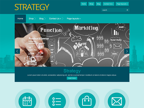 Strategy Premium WordPress Theme