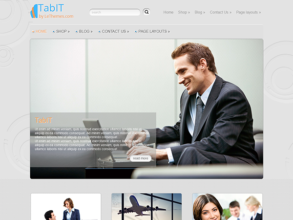 TabIT Premium WordPress Theme