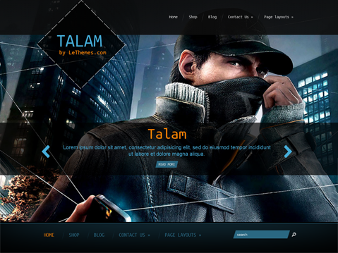 Talam Premium WordPress Theme