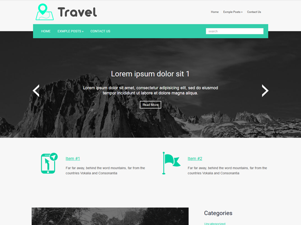 Travel Premium WordPress Theme