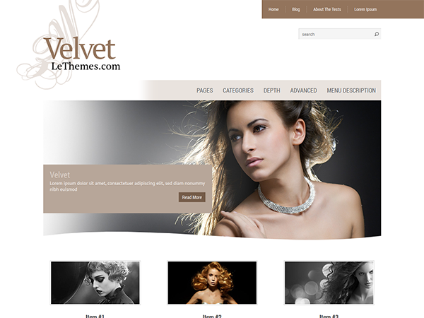 Velvet Premium WordPress Theme