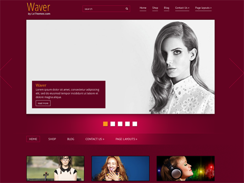 Waver Premium WordPress Theme